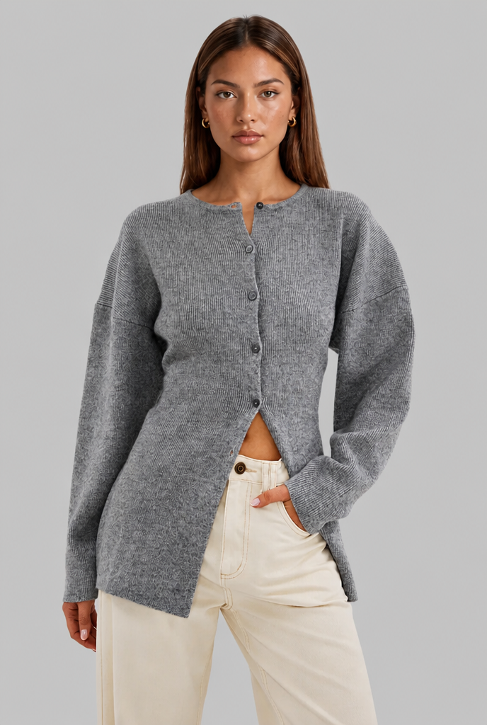Cardigan with Tie Waist