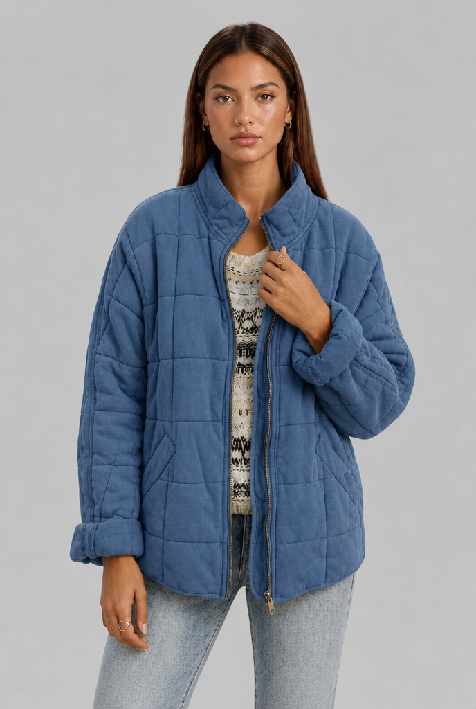 Oversized Quilted Jacket