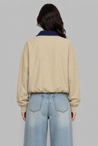 Zip Through Bomber Jacket