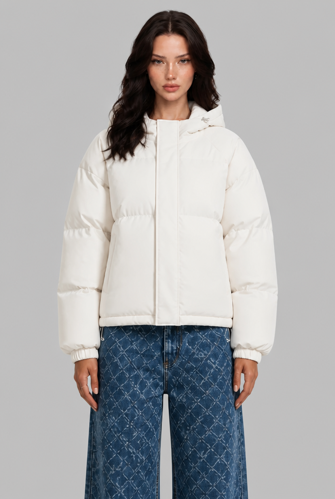 Quilted Hooded Puffer Jacket