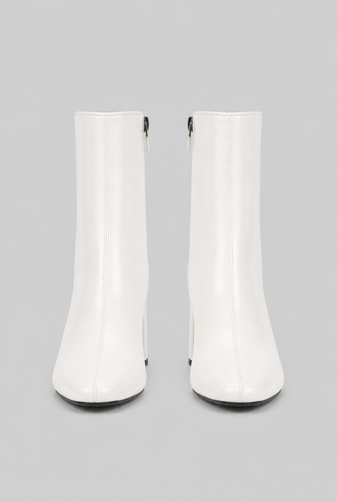 Square Toe Block Heel Ankle Boots