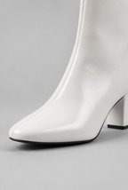 Square Toe Block Heel Ankle Boots