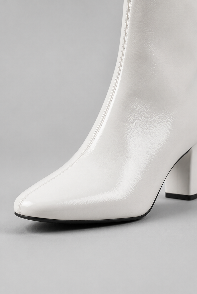 Square Toe Block Heel Ankle Boots