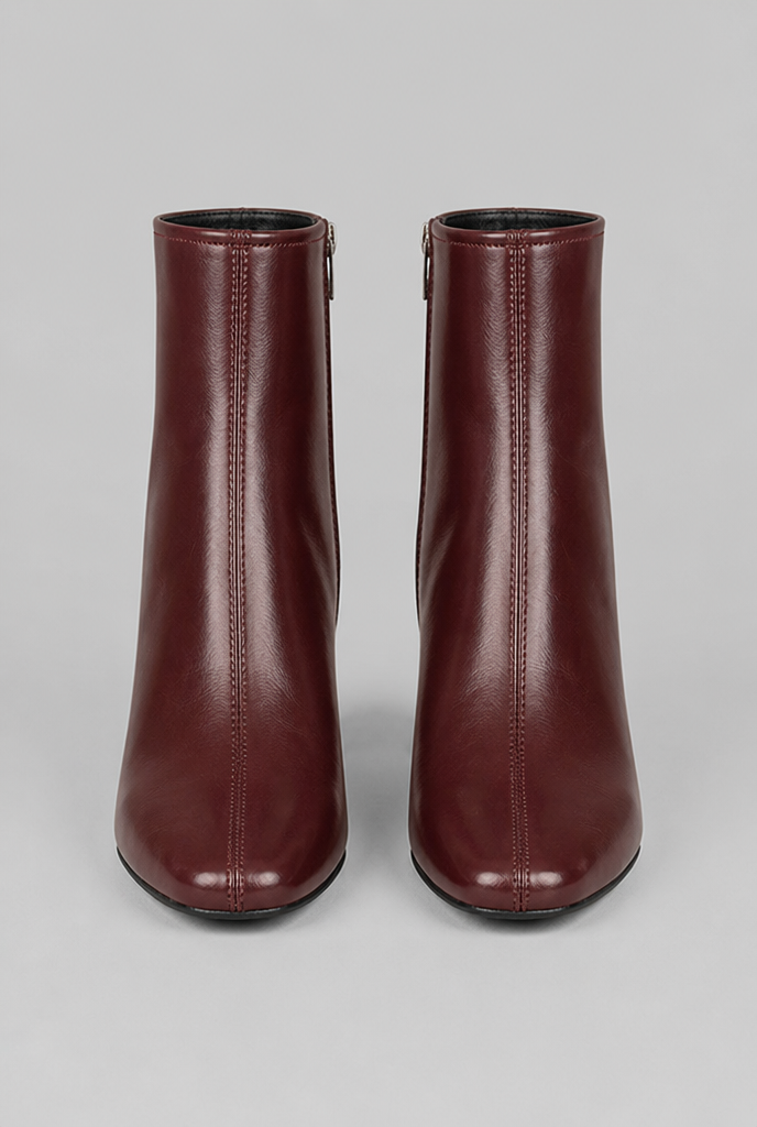 Square Toe Block Heel Ankle Boots