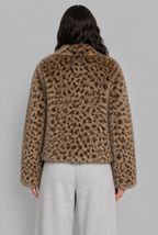Reversible Faux Fur Bomber Jacket
