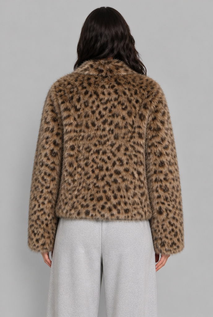 Reversible Faux Fur Bomber Jacket