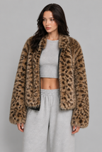 Reversible Faux Fur Bomber Jacket